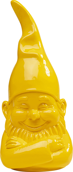 Deko Figur ZWERG gelb