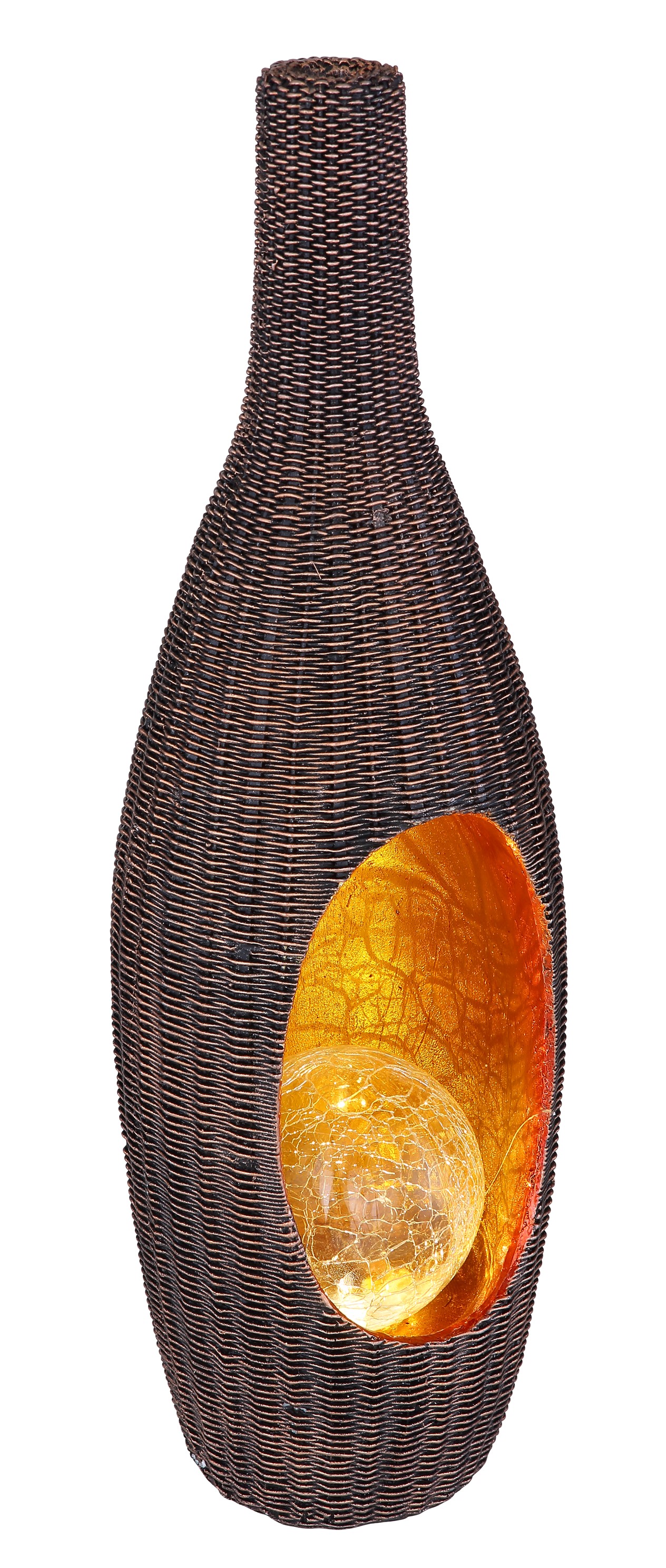 Solarleuchte Kunststoff 1xLED schwarz