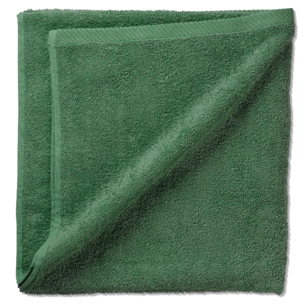 Asciugamano da doccia Ladessa verde foglia 100% cotone