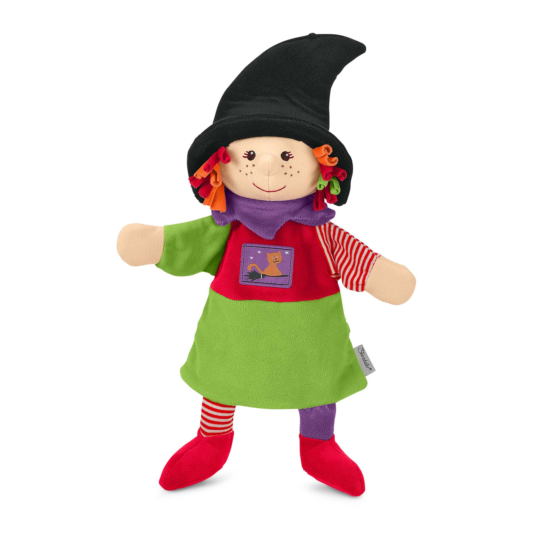 Handpuppe Hexe original Unisex
