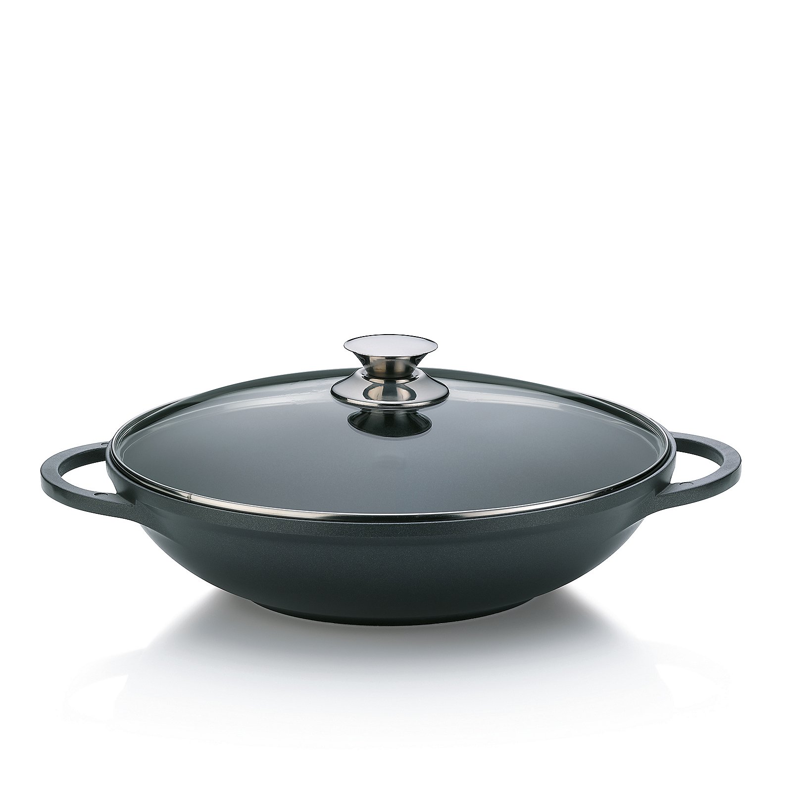 Wok Kerros schwarz Aluguss
