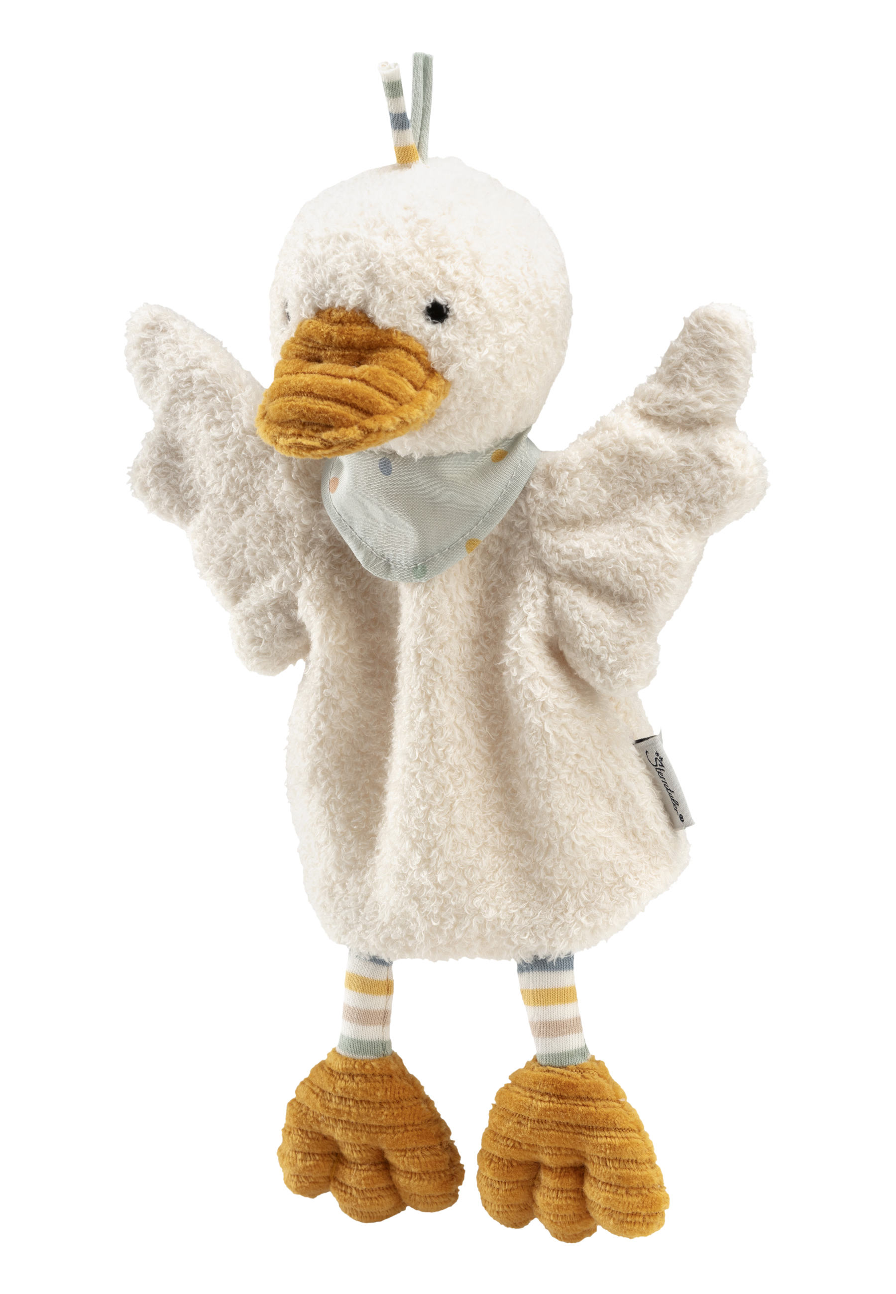 Kinder Handpuppe cremeweiß Unisex