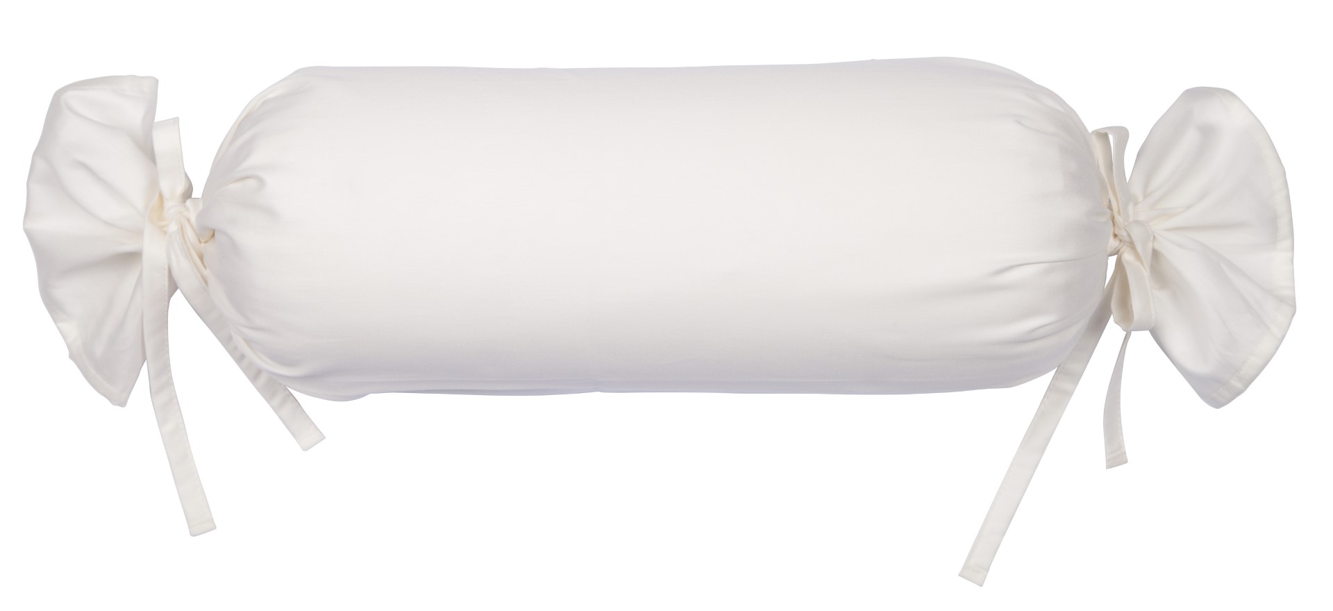 Nackenrollenbezug Colors ecru Mako-Satin