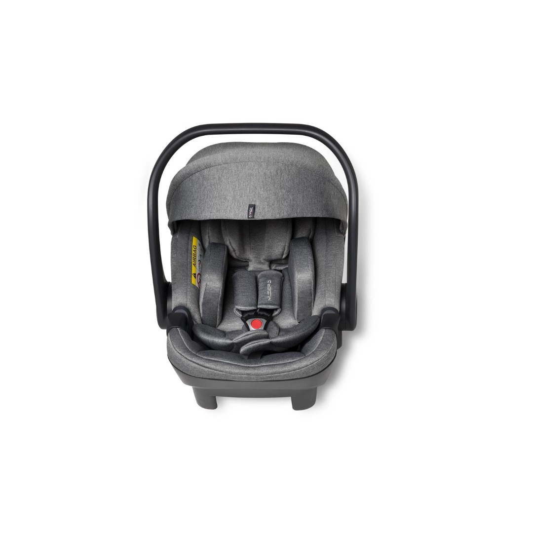 Seggiolino auto M Zero I-Size grigio poliestere plastica metallo