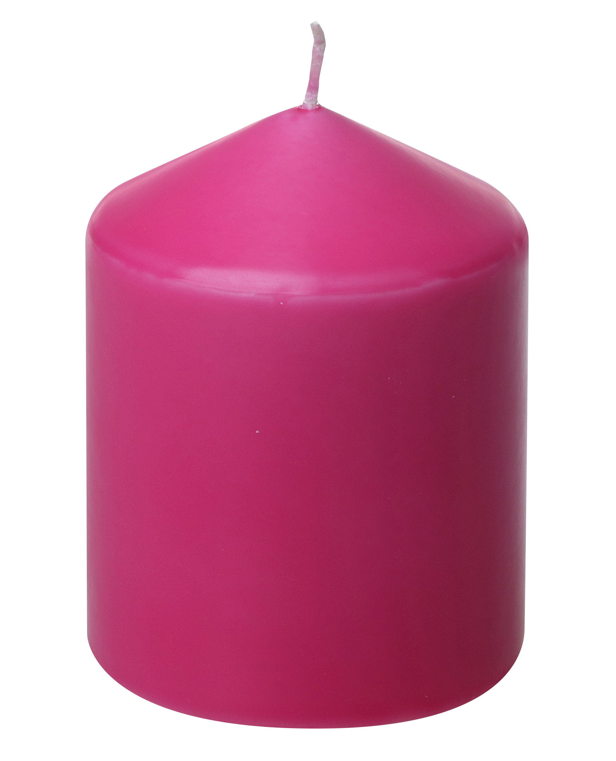 Kerze Steinhart Pink Wachs