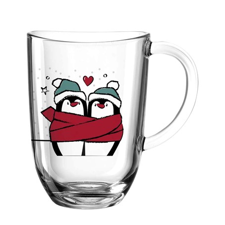 Tasse Silenzio Pinguin Glas 380 ml