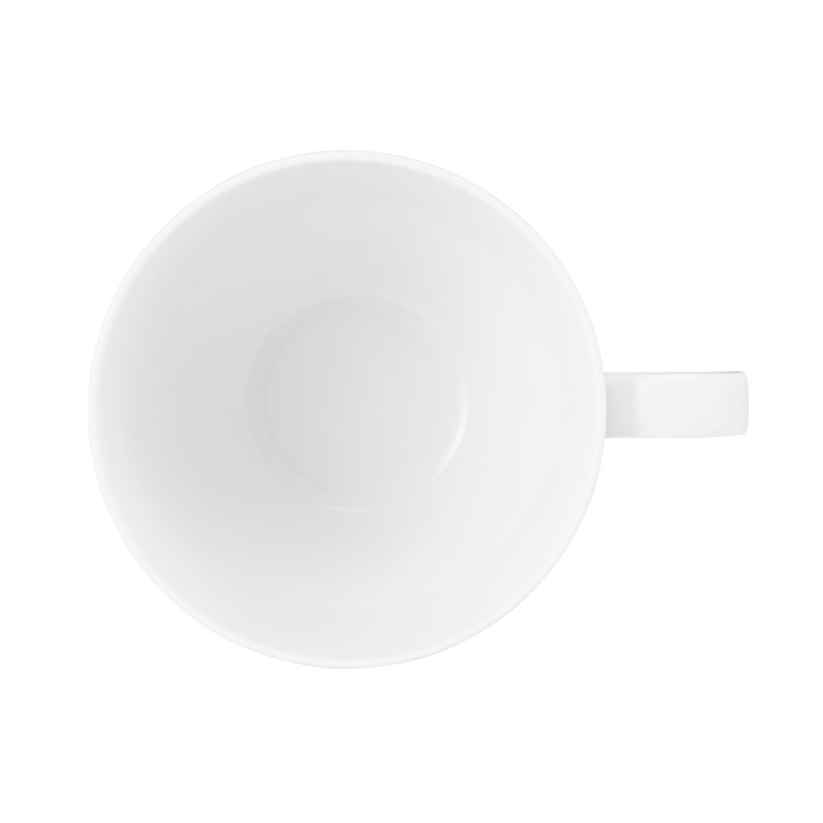 Milchkaffeeobertasse BEAT weiss