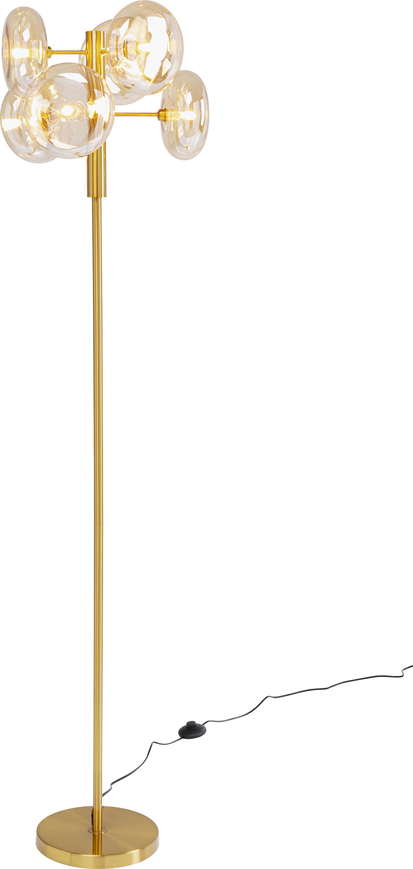 Stehleuchte gold
