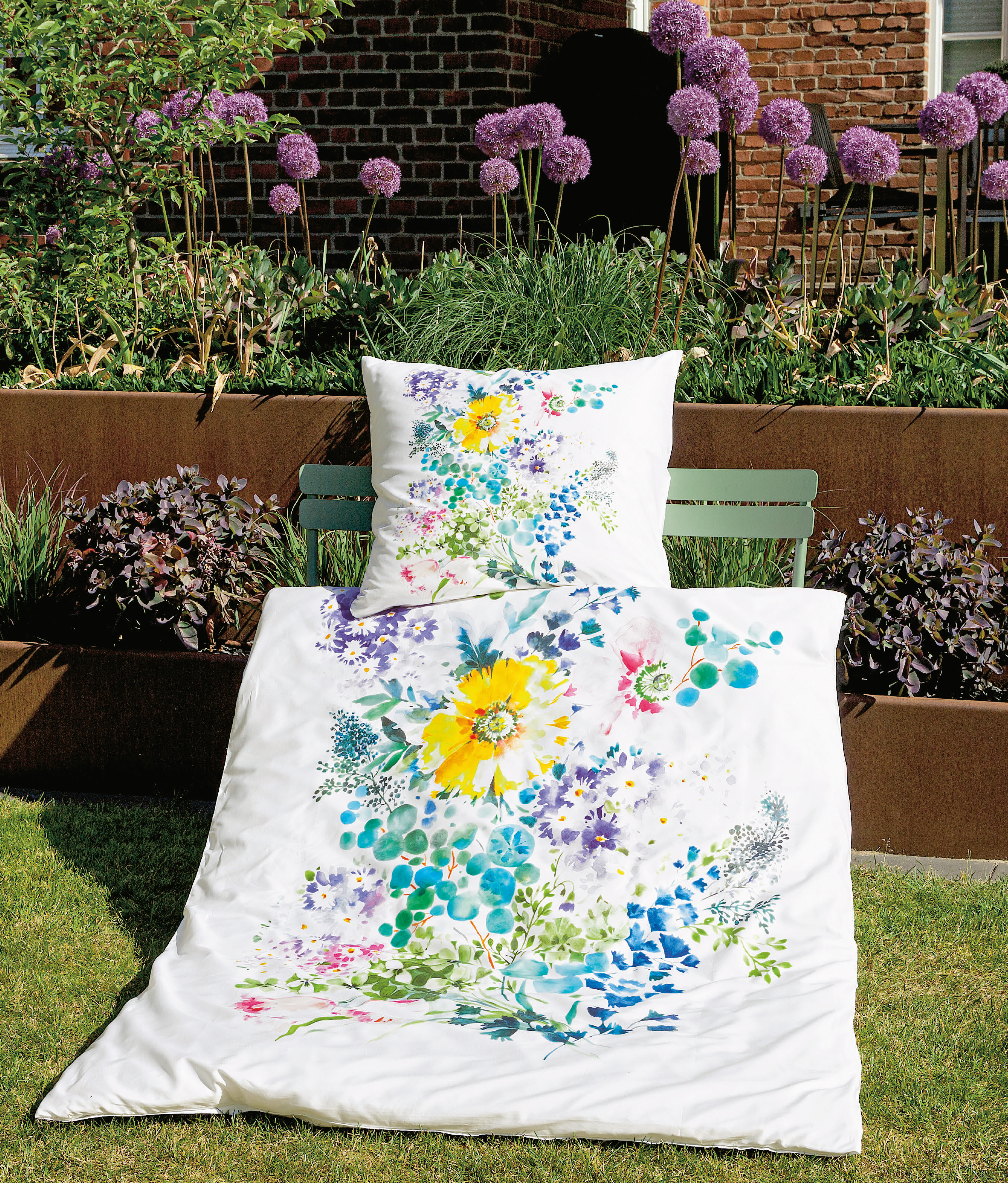 Biancheria da letto arte moderna S multicolore stile testo