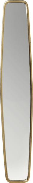 Spiegel Clip gold Glas Aluminium