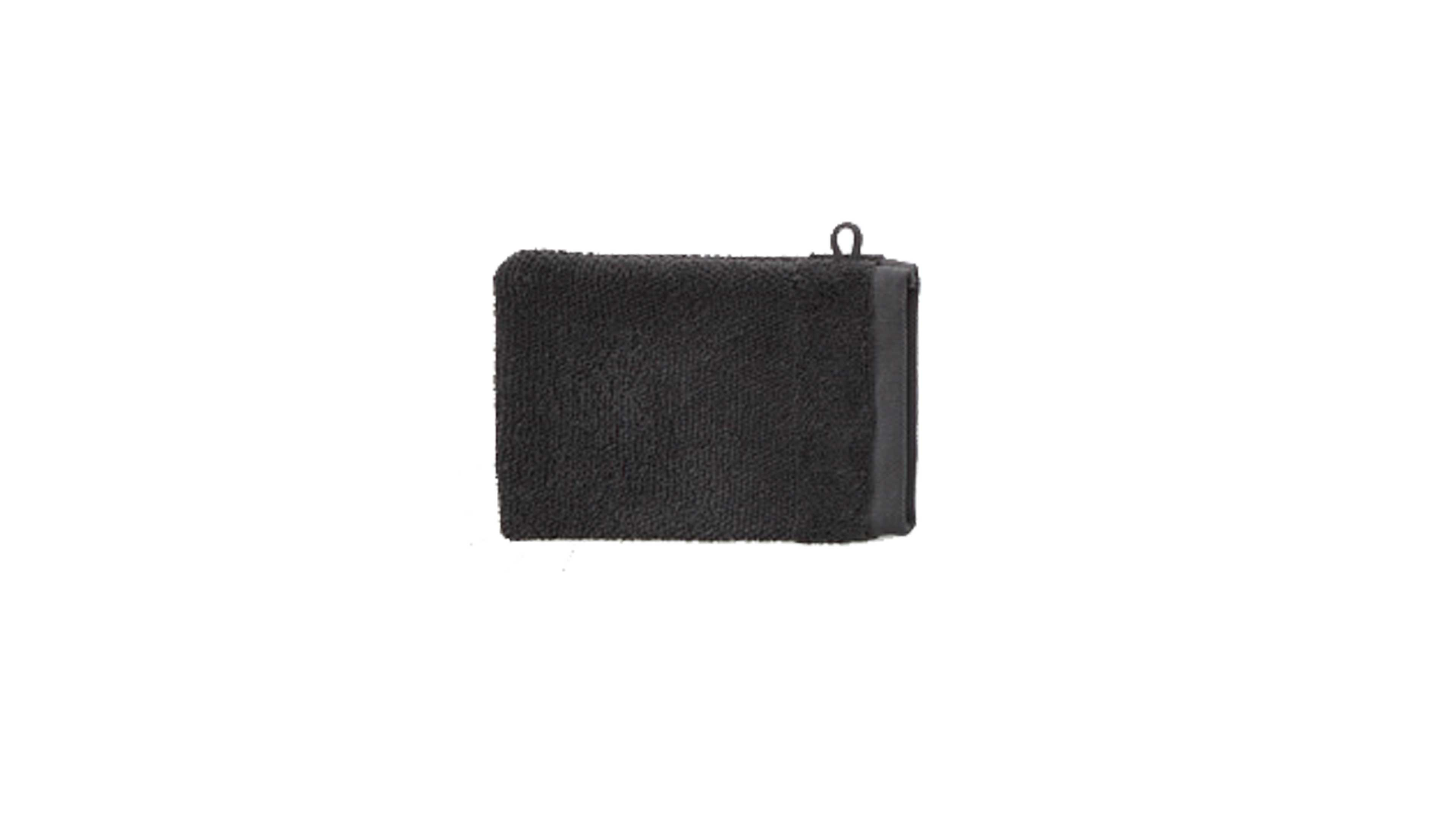 Waschhandschuh Interliving 9108 Anthracite Baumwollgewebe