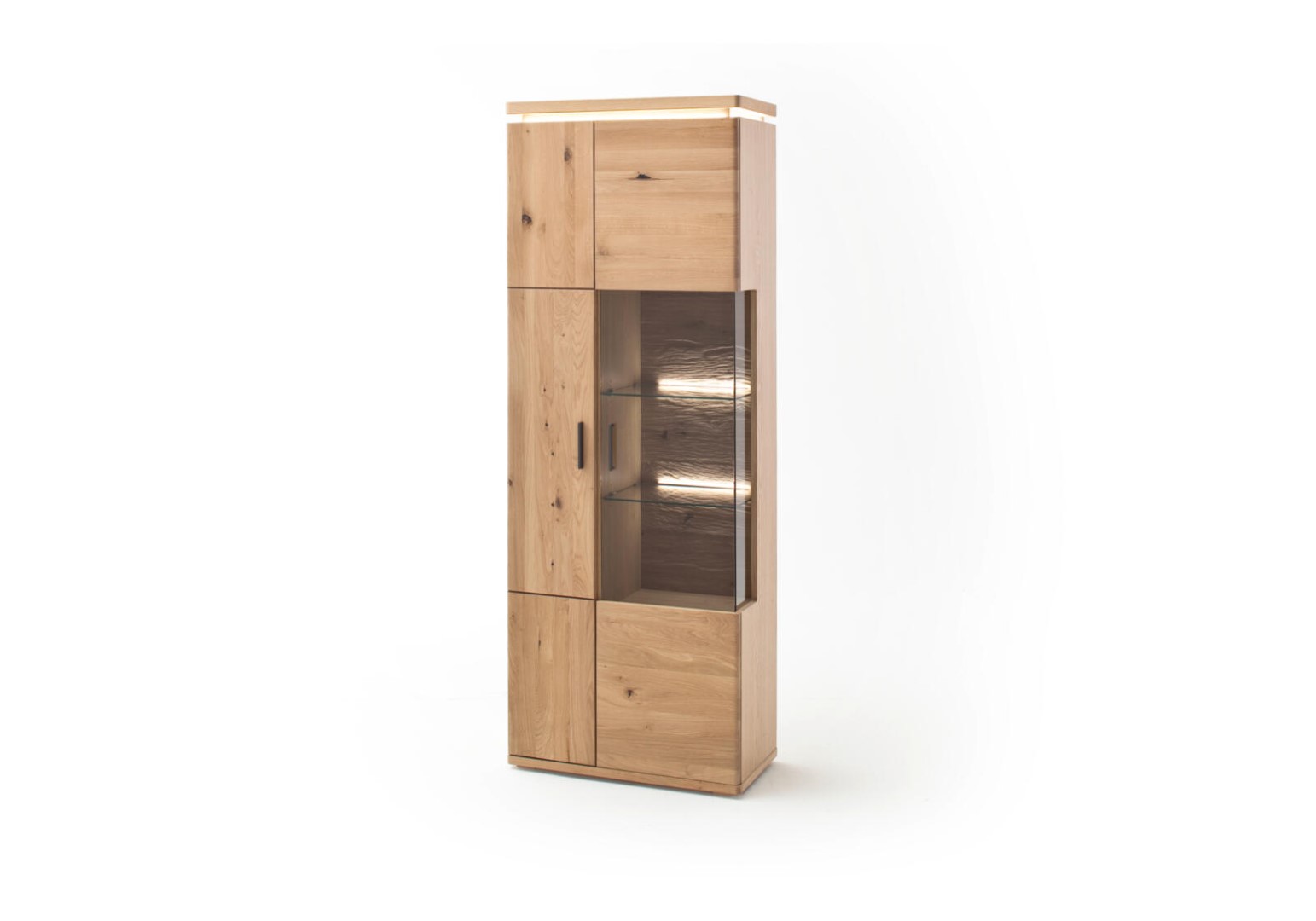Vitrine Barcelona braun Balkeneiche