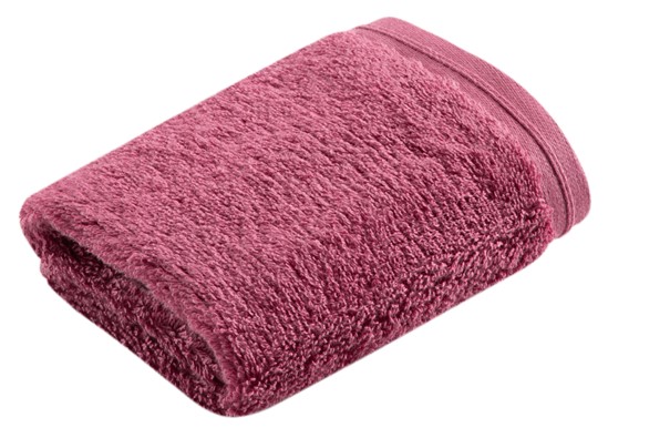Asciugamano da sapone Vegan Life in spugna rosa
