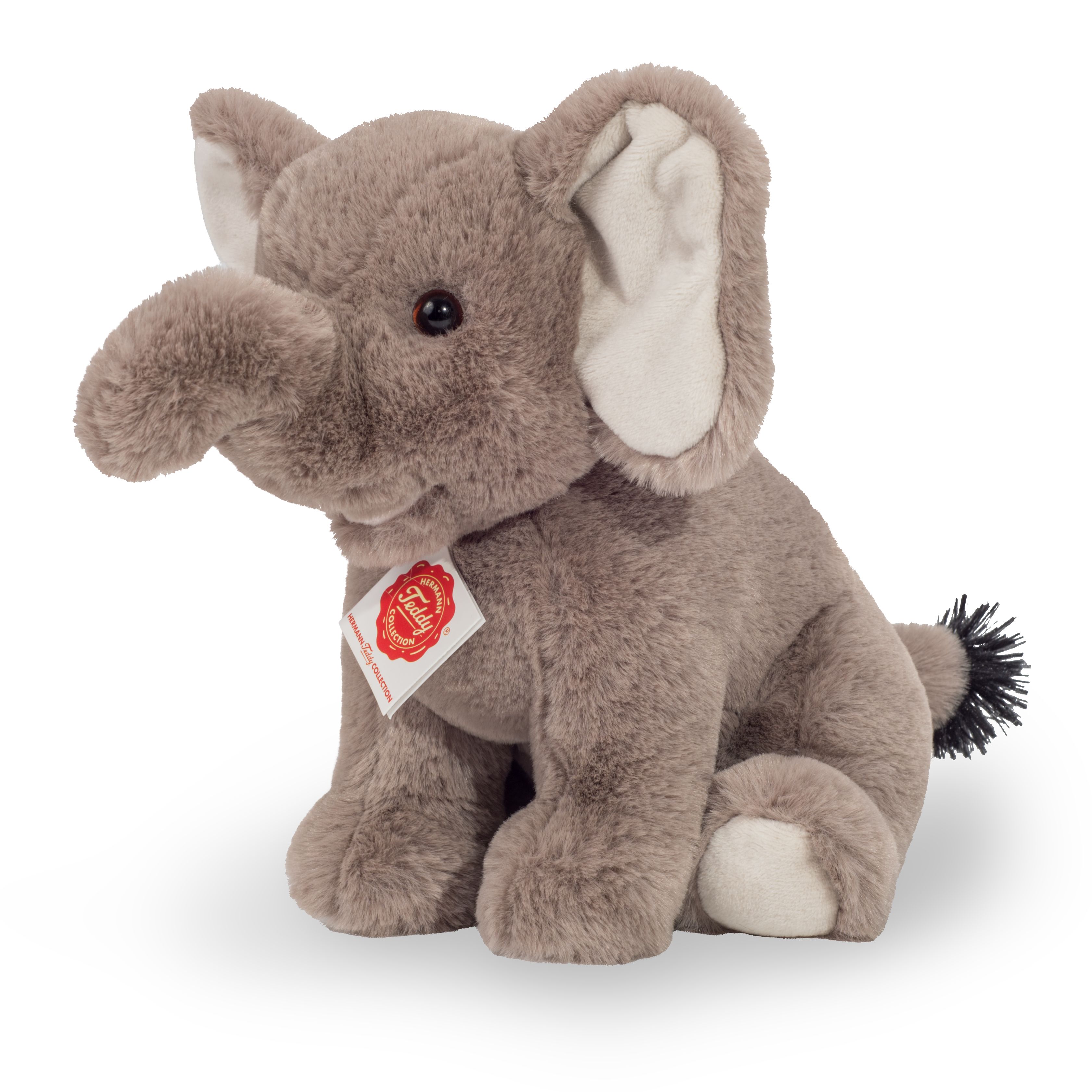Kuscheltier Elefant Hermann Teddy Original braun Polyester