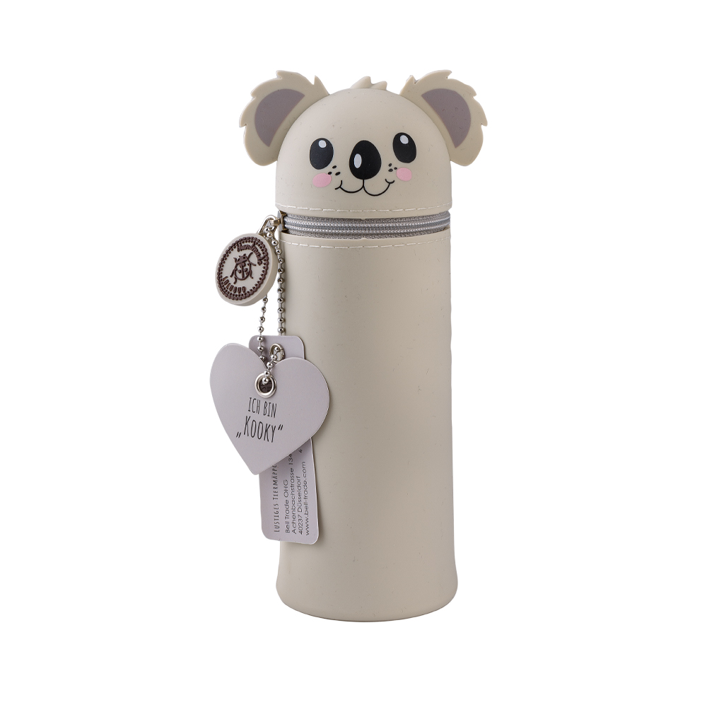 Tiermäppchen Koala Kooky Spring Animals grau Silikon