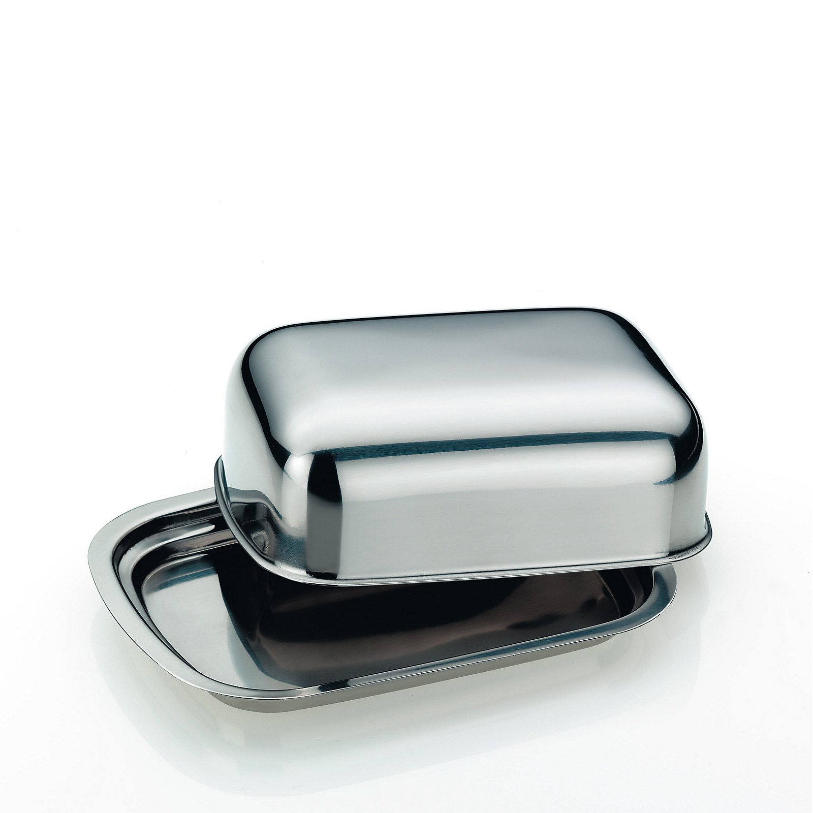 Butterdose Vision silber glänzend Edelstahl 18|10