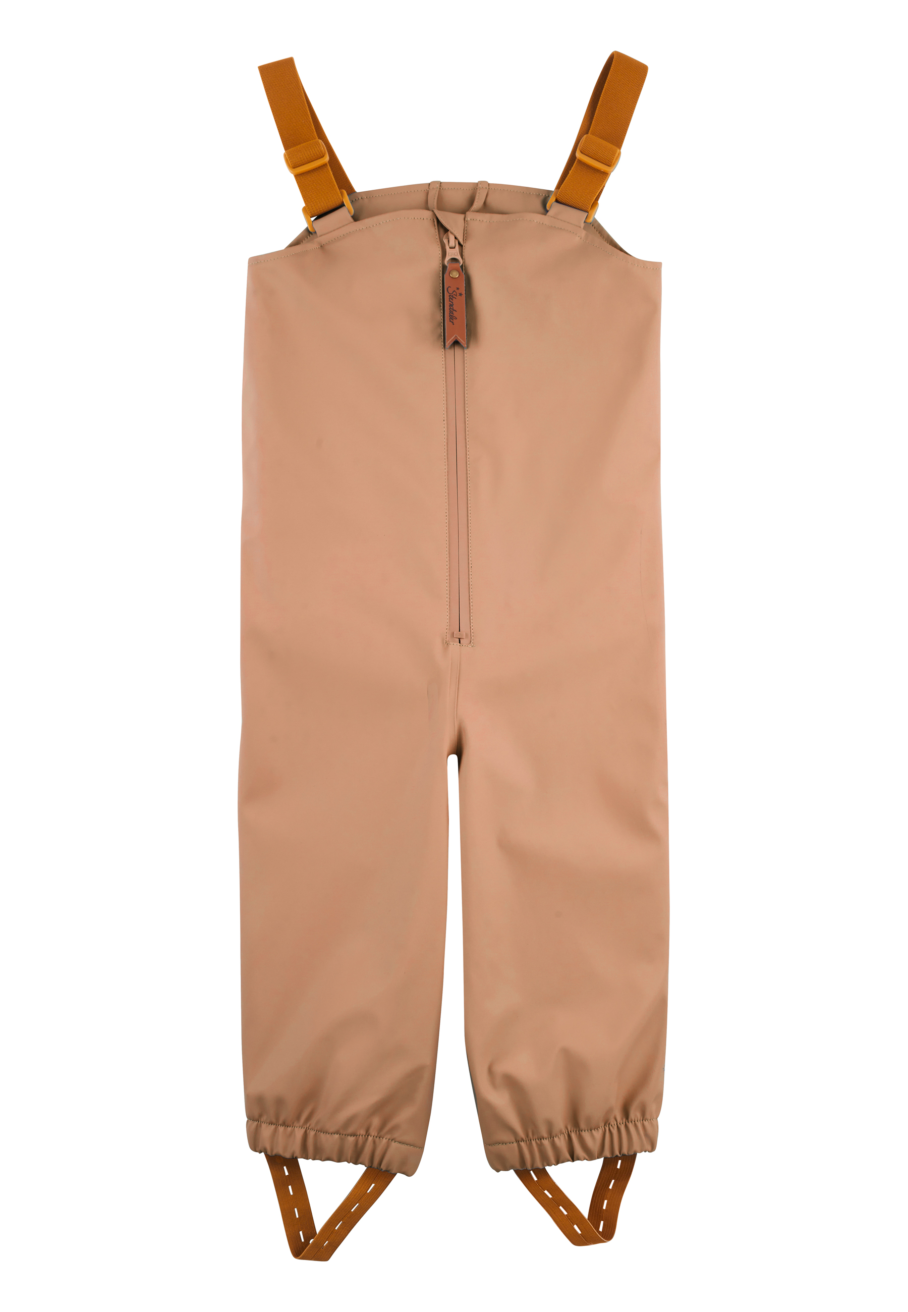 Regenhose ungefüttert uni lehmbraun Unisex