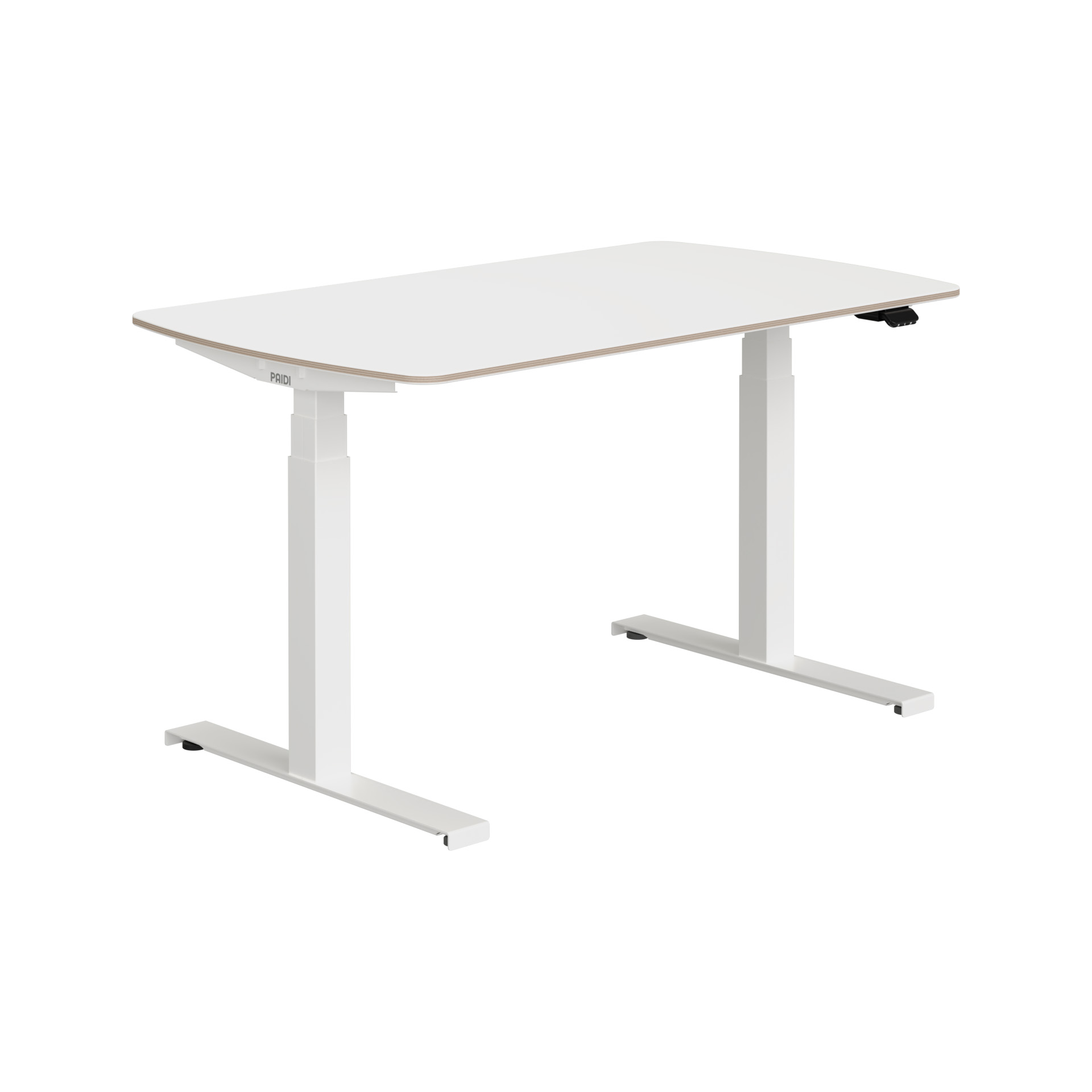 Scrivania E-Lion in legno bianco