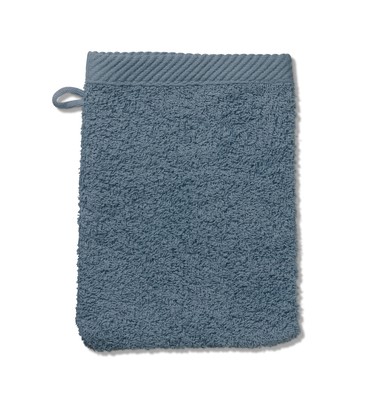 Guanto di lavaggio Ladessa blu fumo 100% cotone