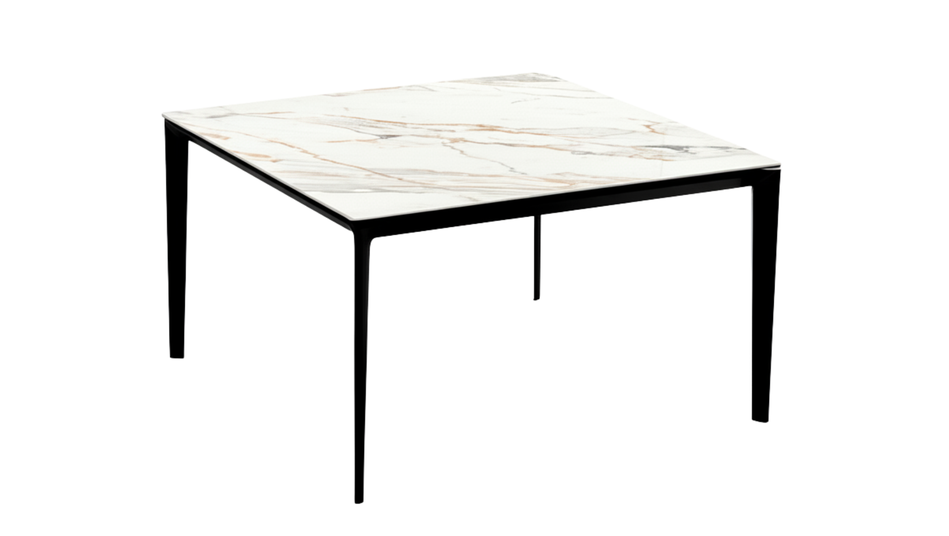 Tavolo allungabile Boma grigio nero in ceramica