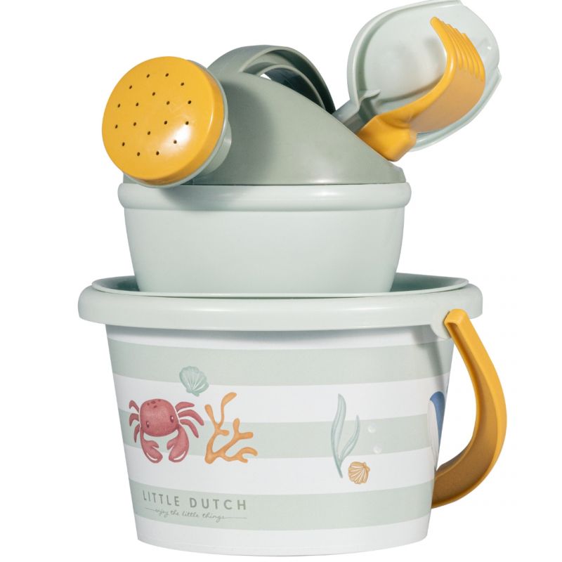 Stampi in sabbia Plastica verde Little Dutch