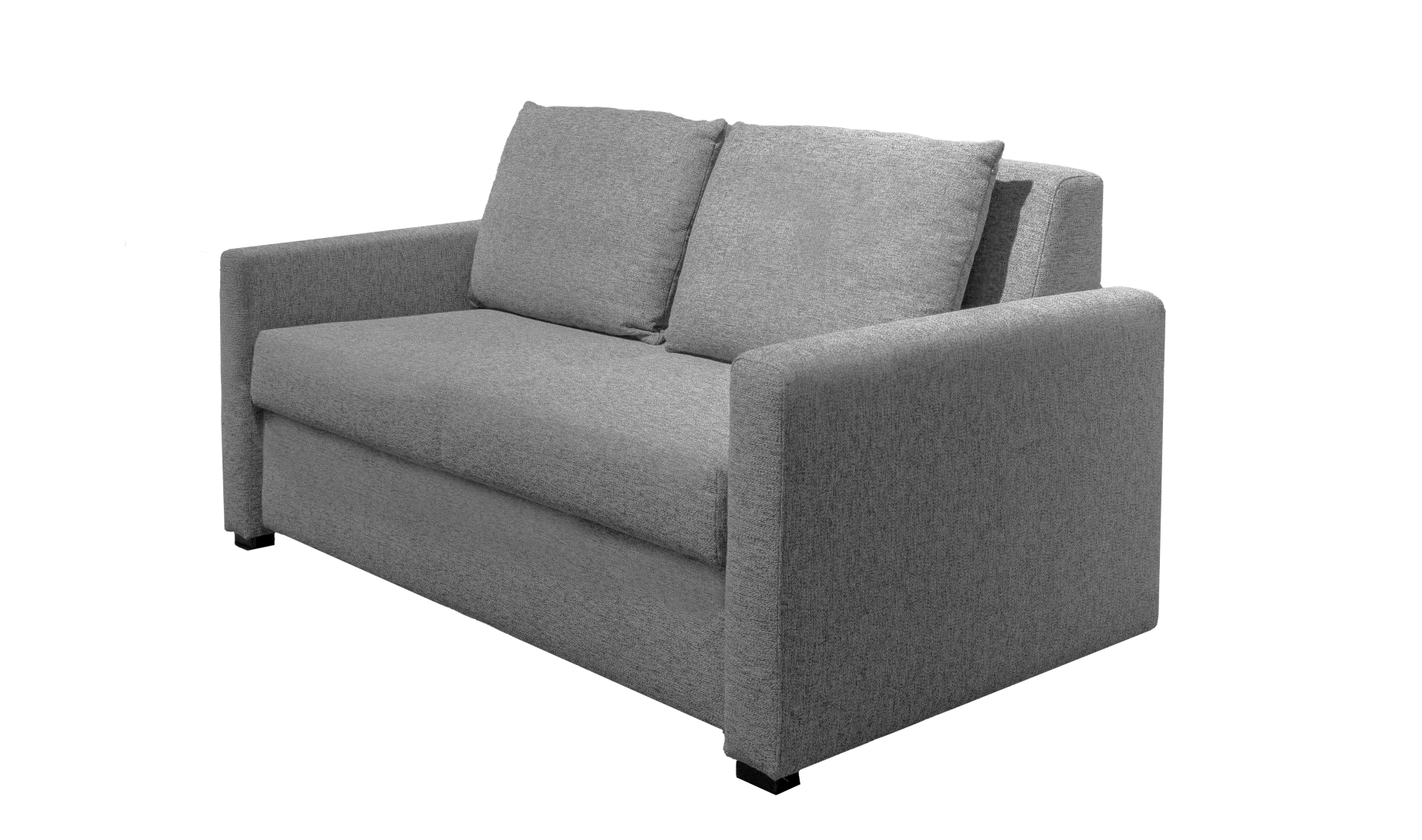 2-Sitzer Sofa 7266 grau Stoff
