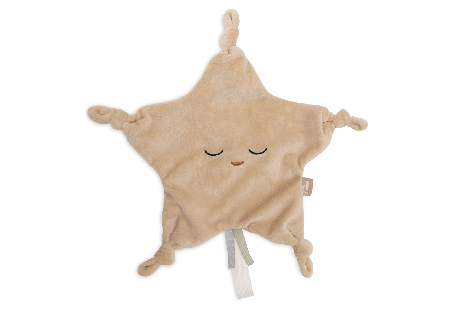 Panno di coccole Star in poliestere marrone