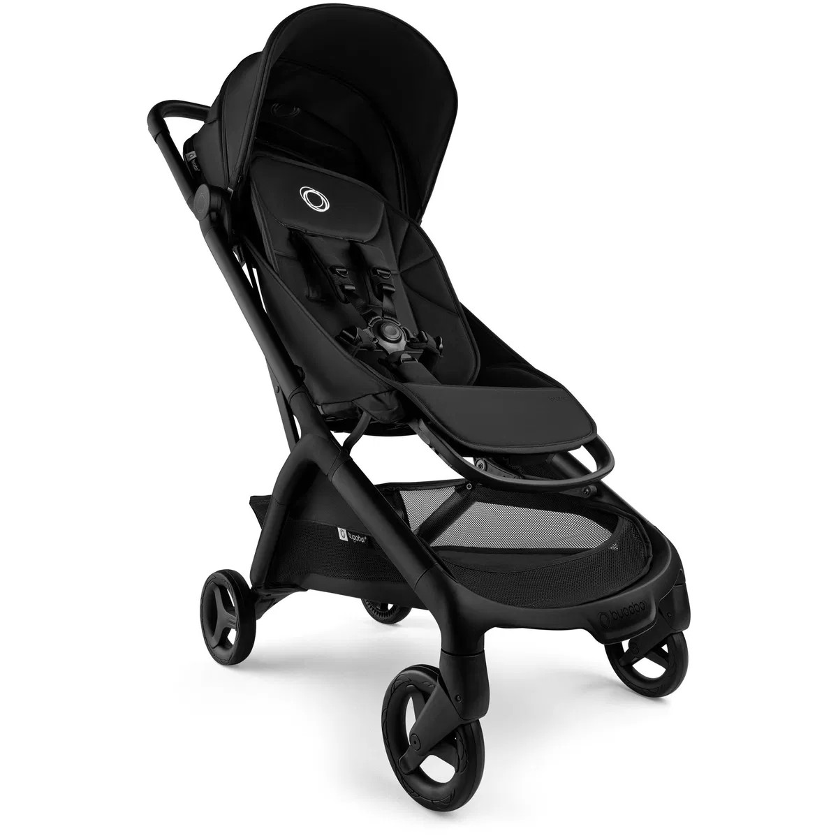 Kinderwagen Bugaboo Butterfly 2 schwarz Polyester Polyamid Polyurethan Aluminium