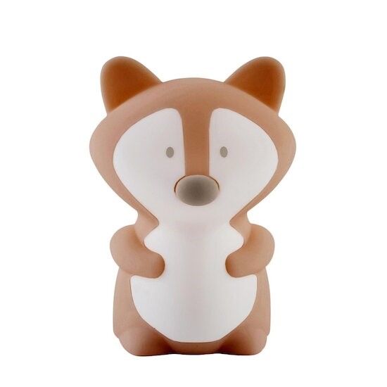 Nachtlicht Fuchs braun weiß Plastik Silikon