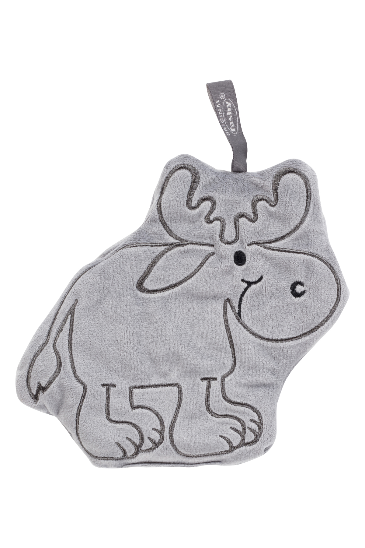 Wärmekissen Elch Fashy grau Polyester