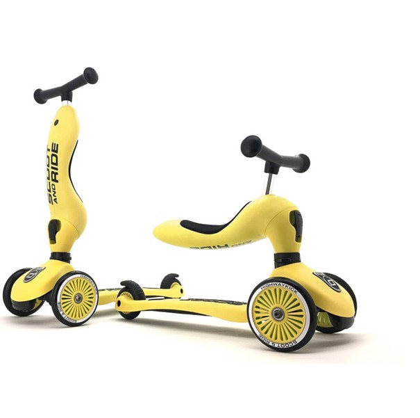 Scoot and Ride Highwaykick 1 Cabrio Roller gelb