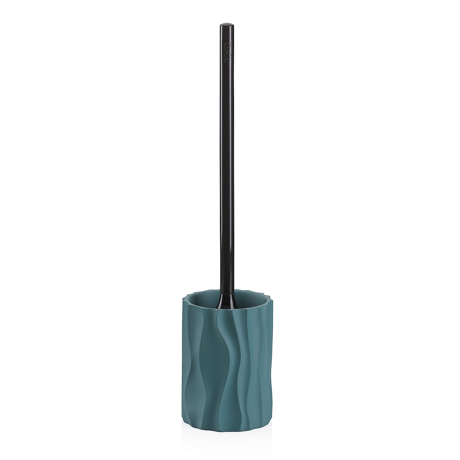 WC-Garnitur Merida petrol Polyresin