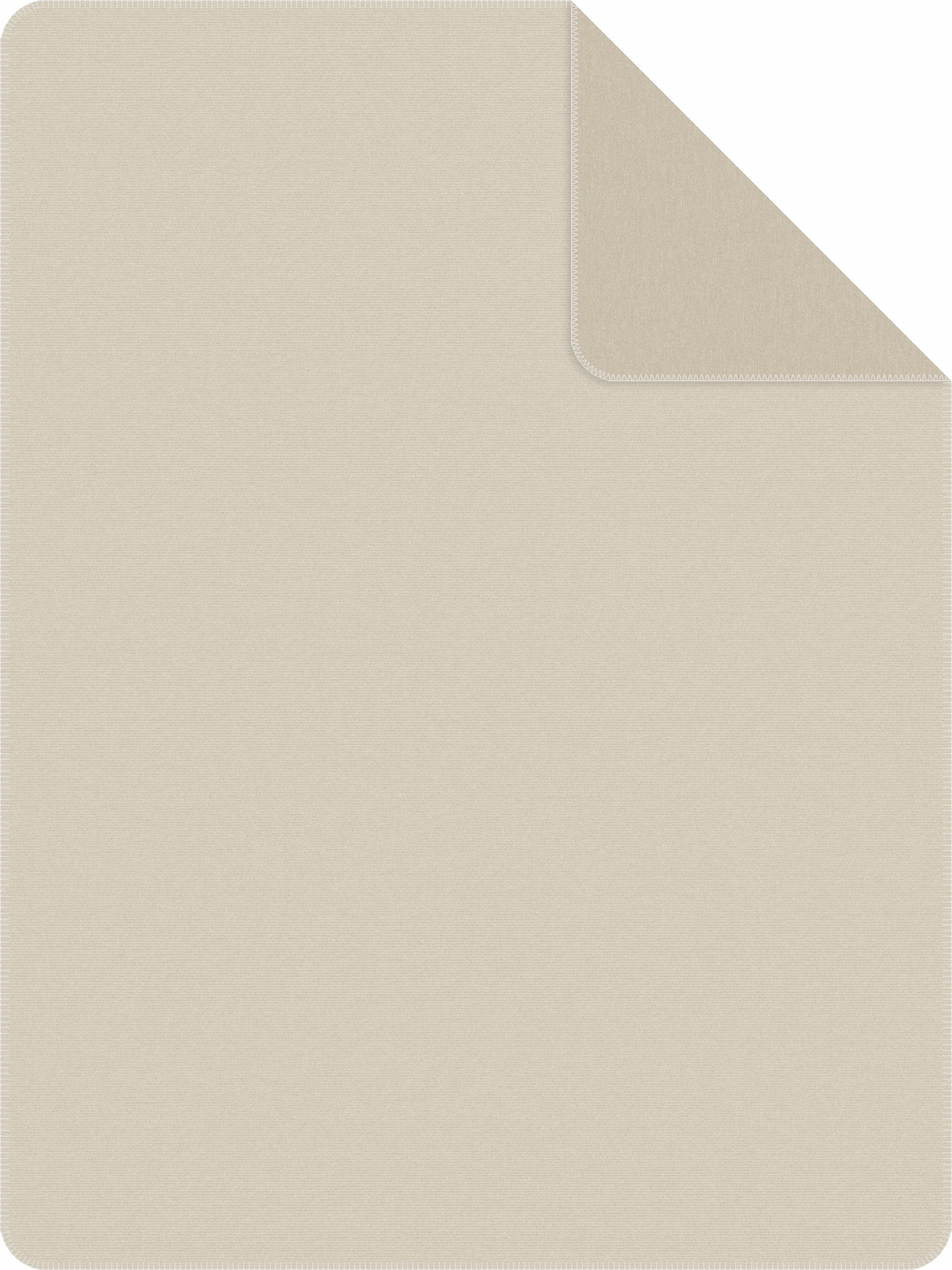 Wohndecke Roomio No. 9413 beige Baumwolle Polyacryl Polyester