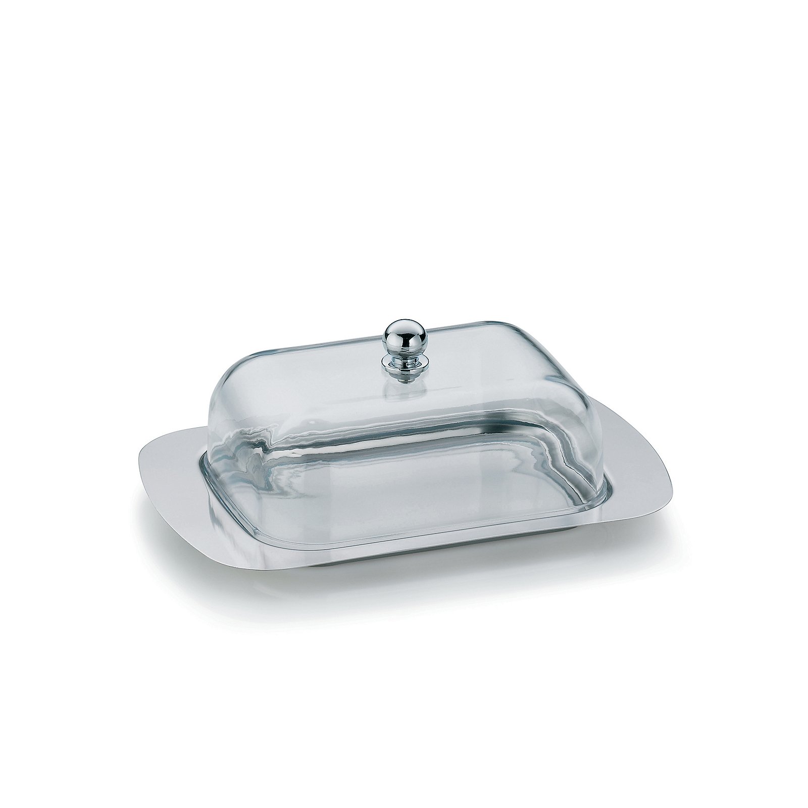 Butterdose Baldo silber glänzend Edelstahl 18|10