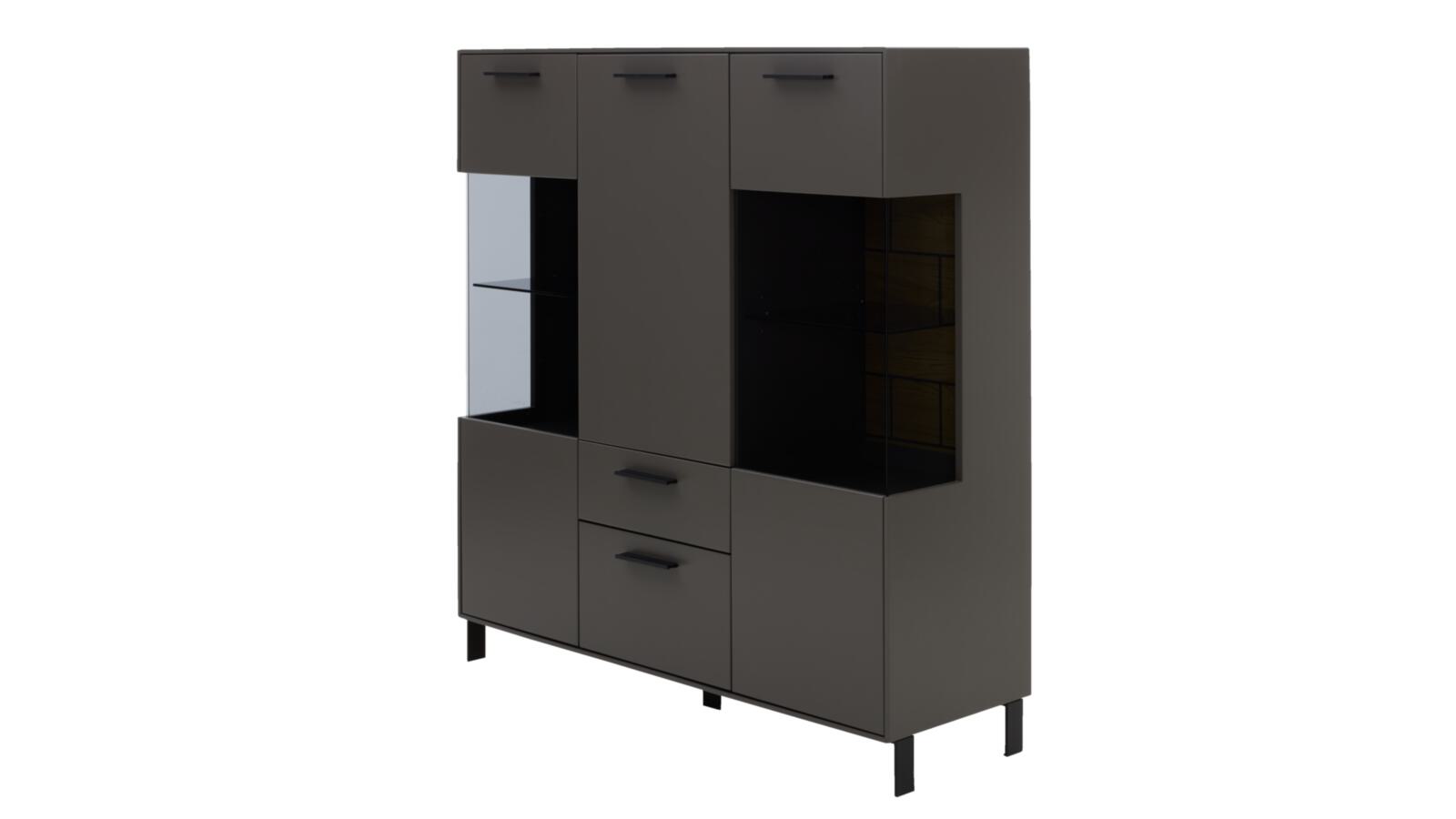 Credenza Interliving 2030 legno grigio