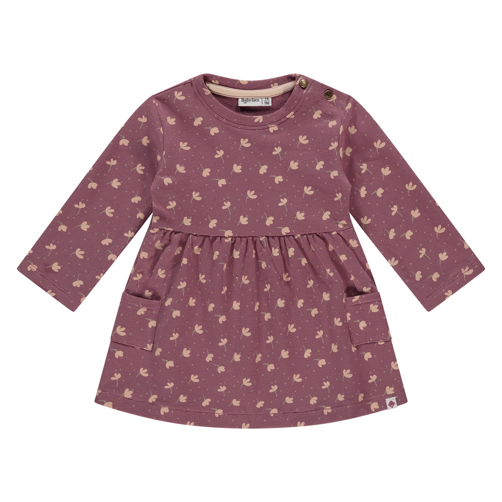 Abito Baby Babyface rosso cotone elastan