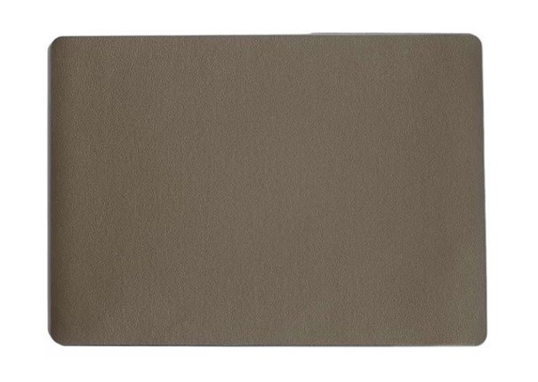 Tischset Leather Optic braun PVC