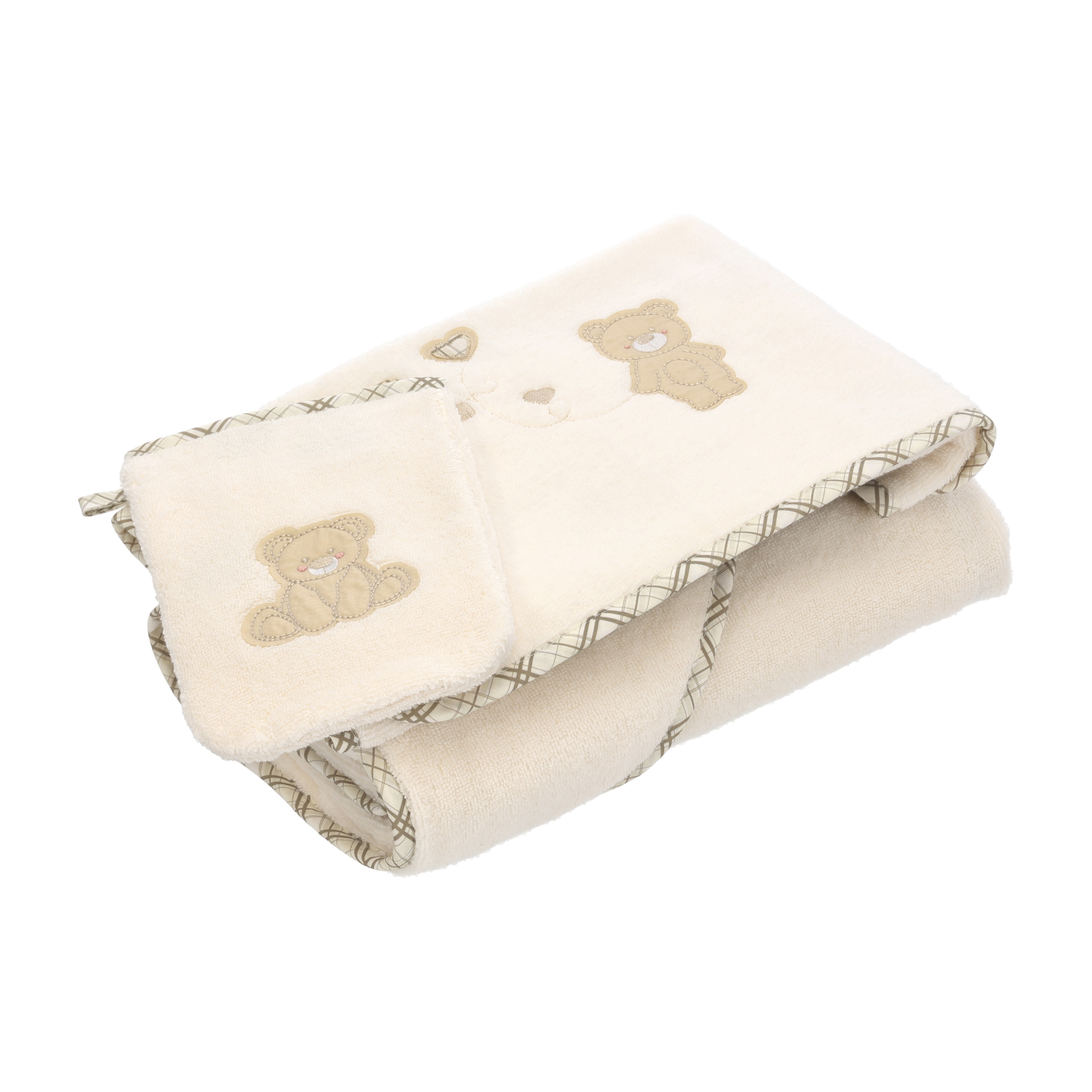 Baby Frottierset Teddy Bear beige Baumwolle