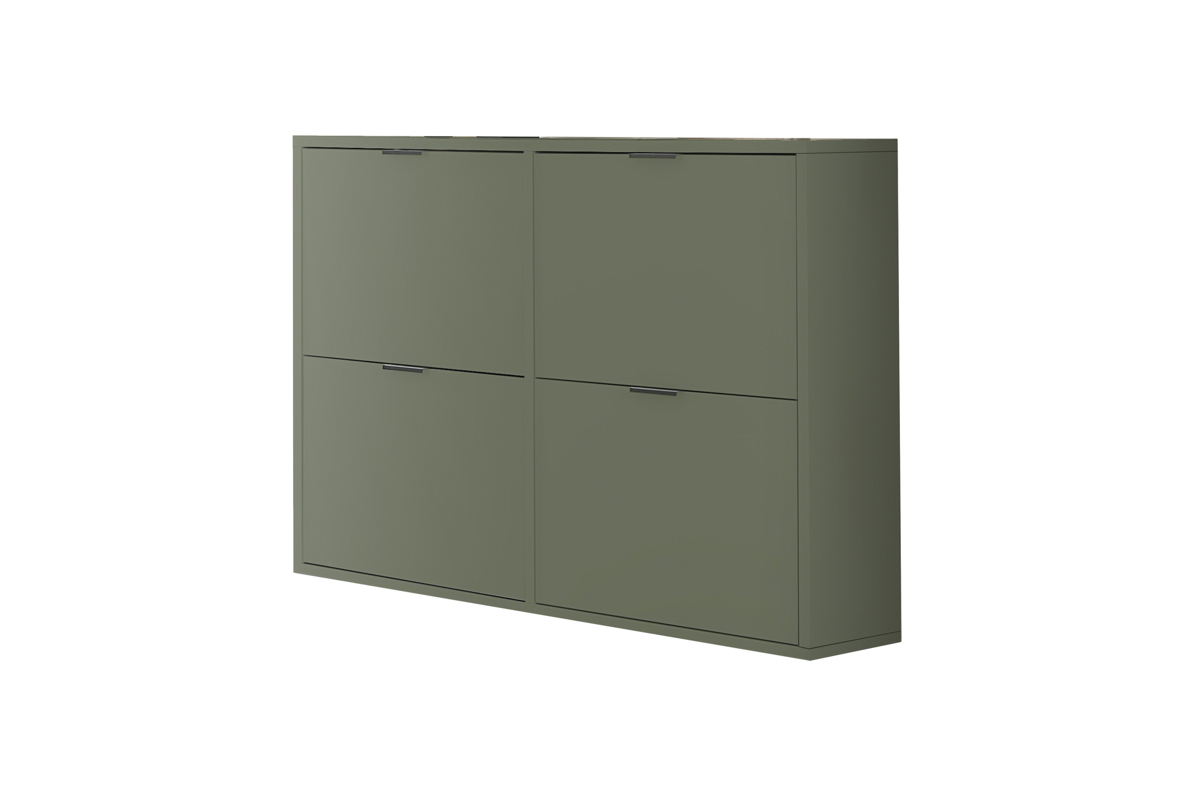 Schuhkipper BONNIE Pine Green matt lack