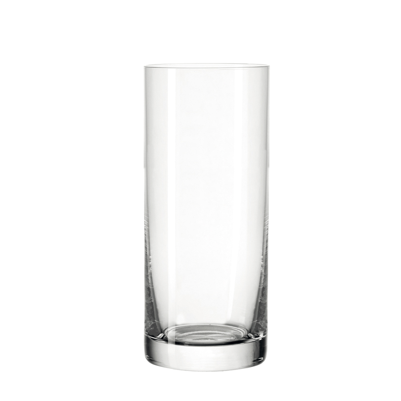 Tazza per acqua EASY+ cilindrica trasparente