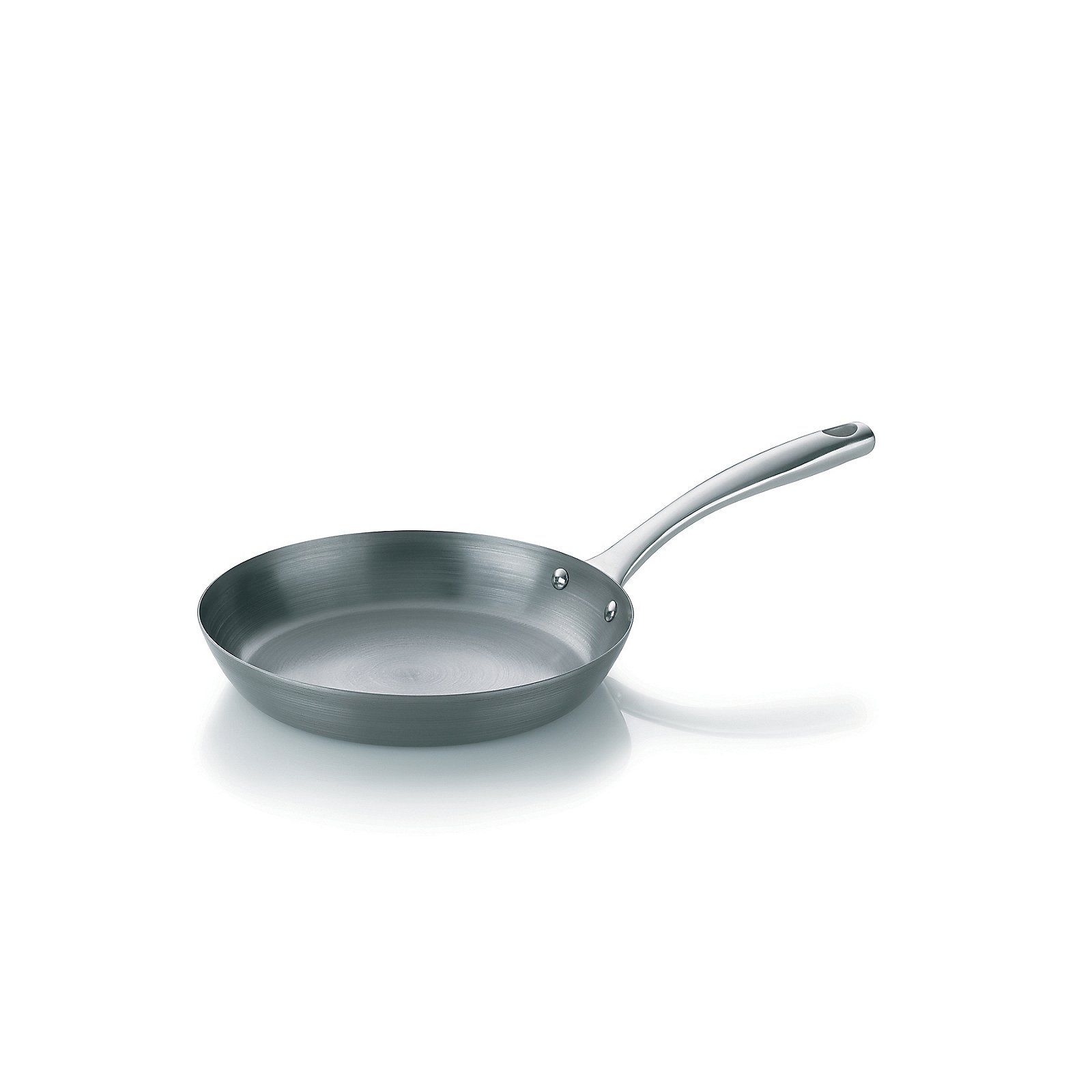 Bratpfanne Ferrum silber matt Eisen
