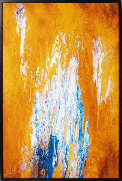 Quadro incorniciato Artistas arancione polistirolo poliestere