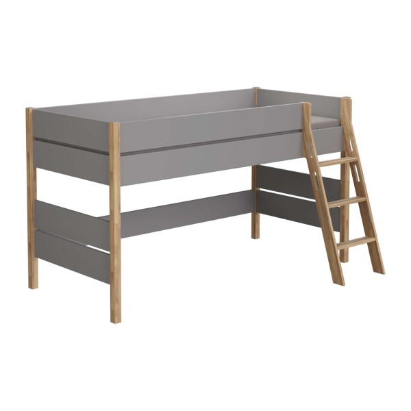 Spielbett Sten grau Eiche