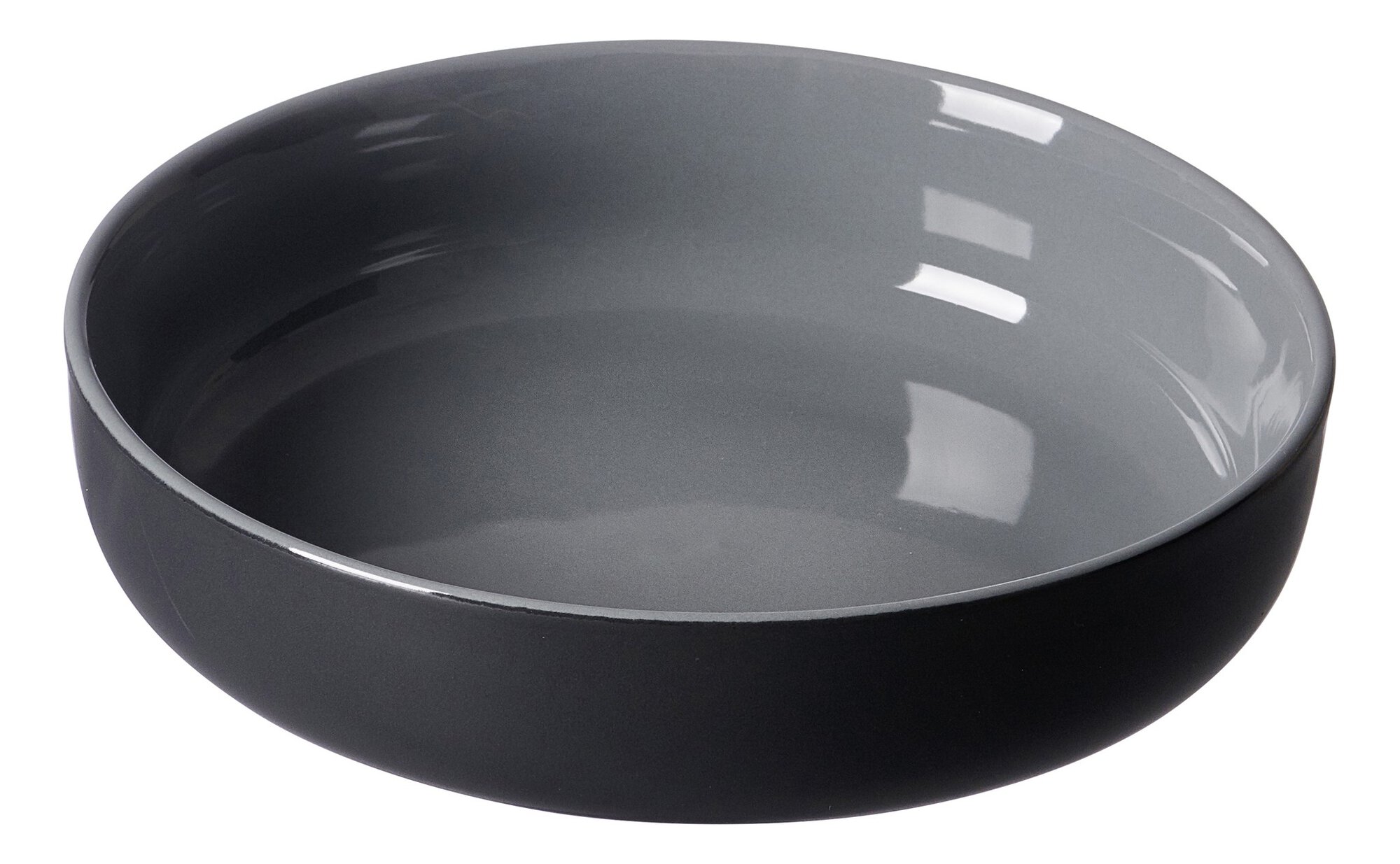 Schale STANDARD Schwarz Steinzeug