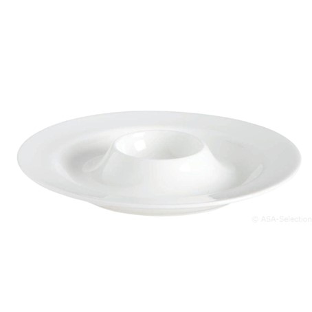 Eierbecher Atable weiß glänzend Fine Bone China