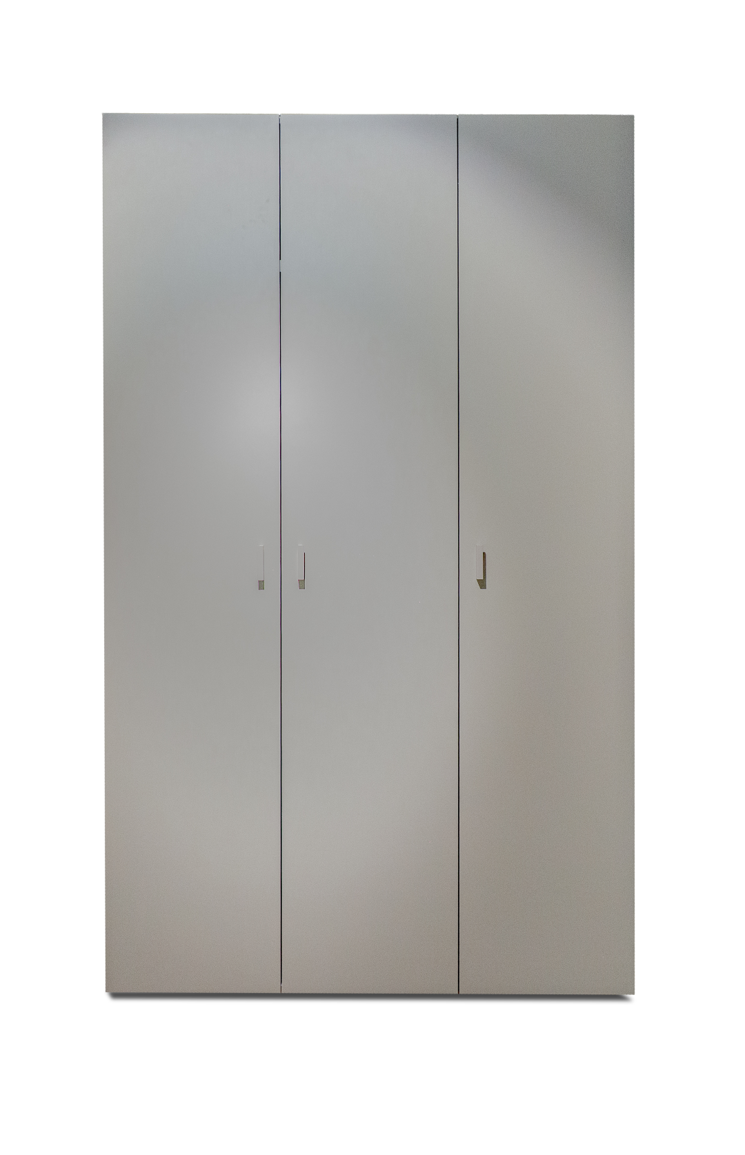 Drehtürenschrank Siloma grau Holz