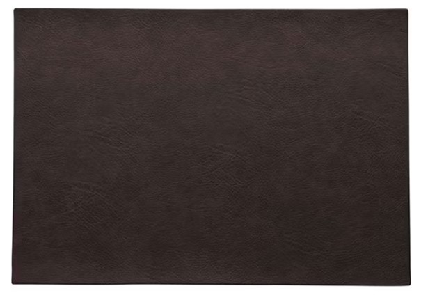 Tischset Vegan Leather braun PU