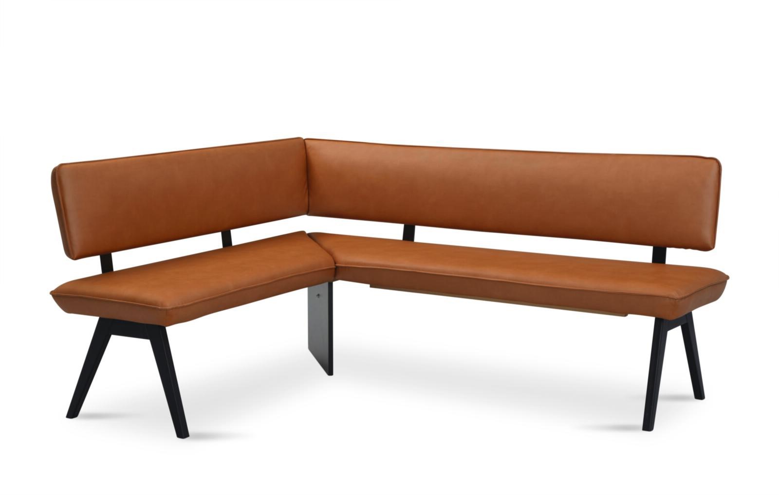 Eckbank Ravenna braun Stoff