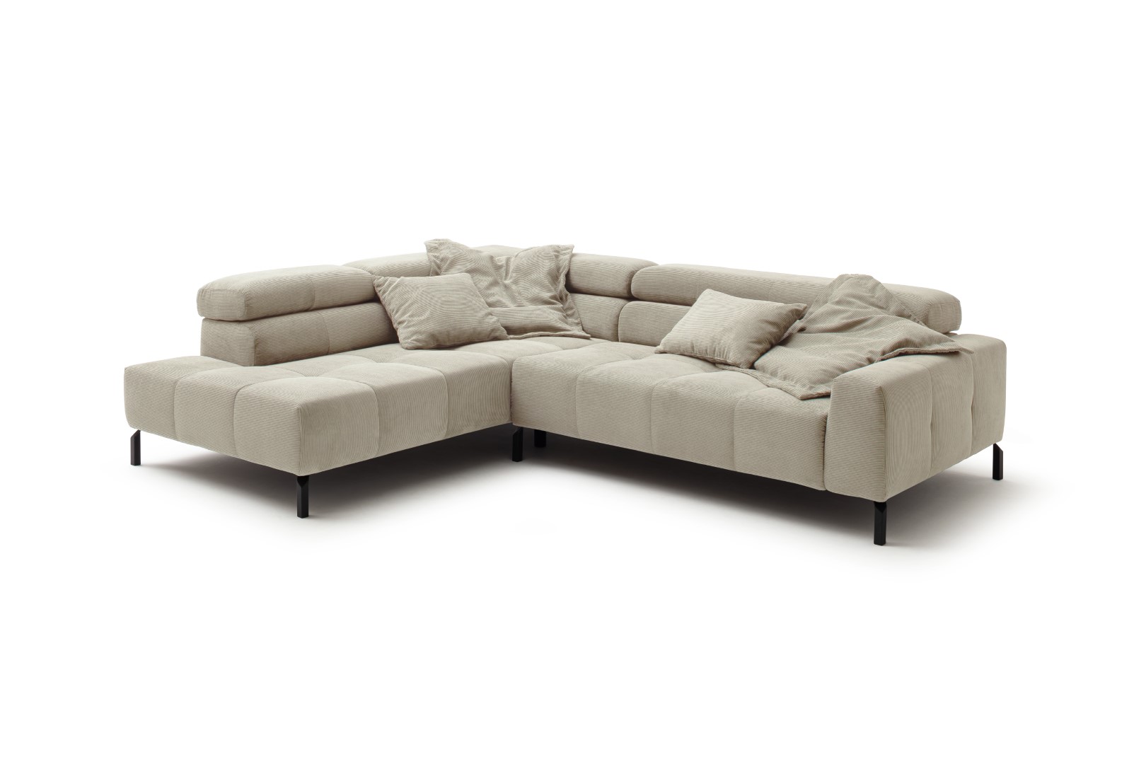Couchgarnitur Cleveland sand Stoff