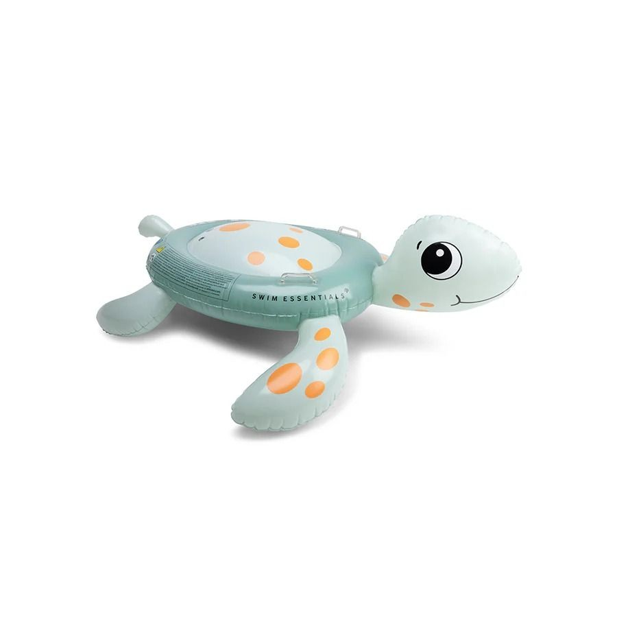 Luftmatratze Turtle Ride-on grün PVC